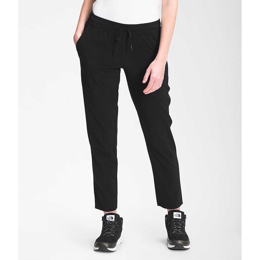 The North Face Pants Womens Australia - The North Face Never Stop Wearing Ankle Black (IEC-678502)